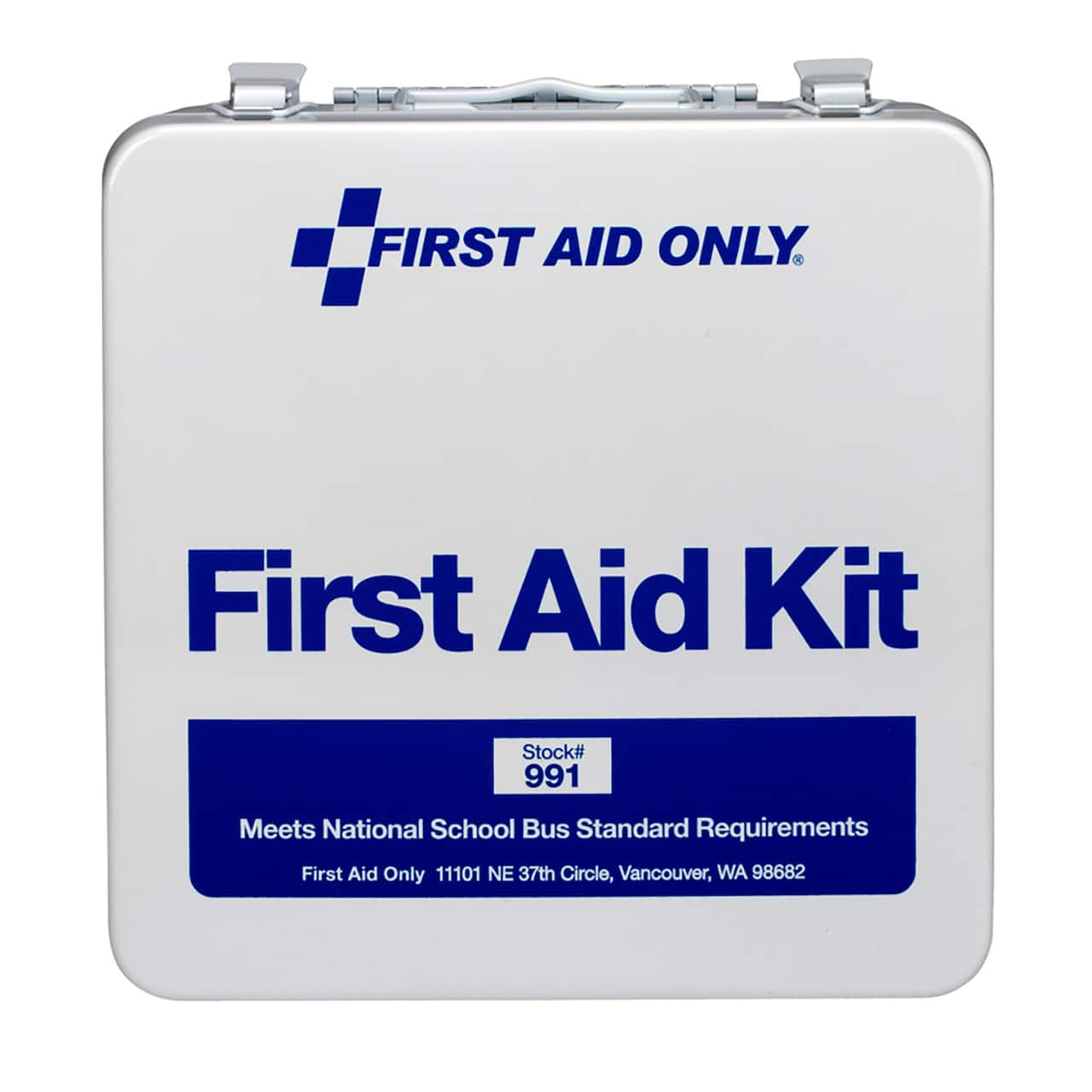First Aid Only® 50 Person Unitized Metal Bus First Aid Kit